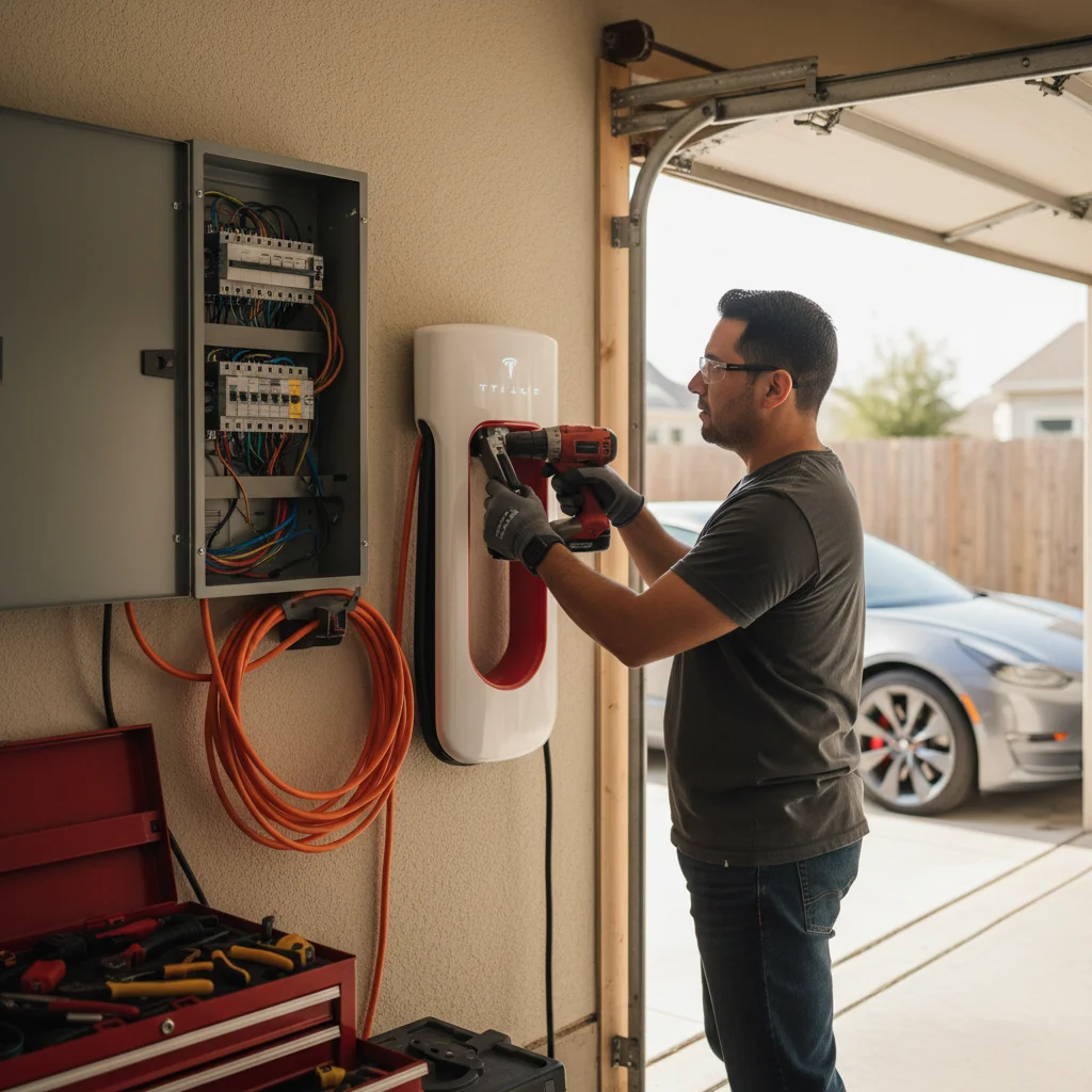 EV Charger Installation North Texas | Beachy Electric